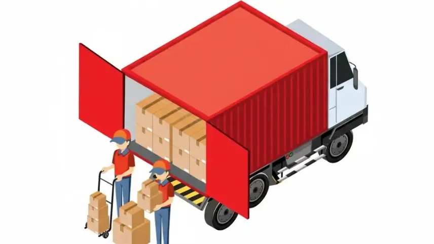 DHM Packers and Movers loading and unloading setup